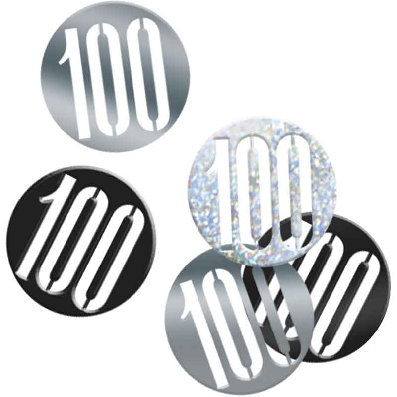 5oz GLITZ BLACK 100 CONFETTI