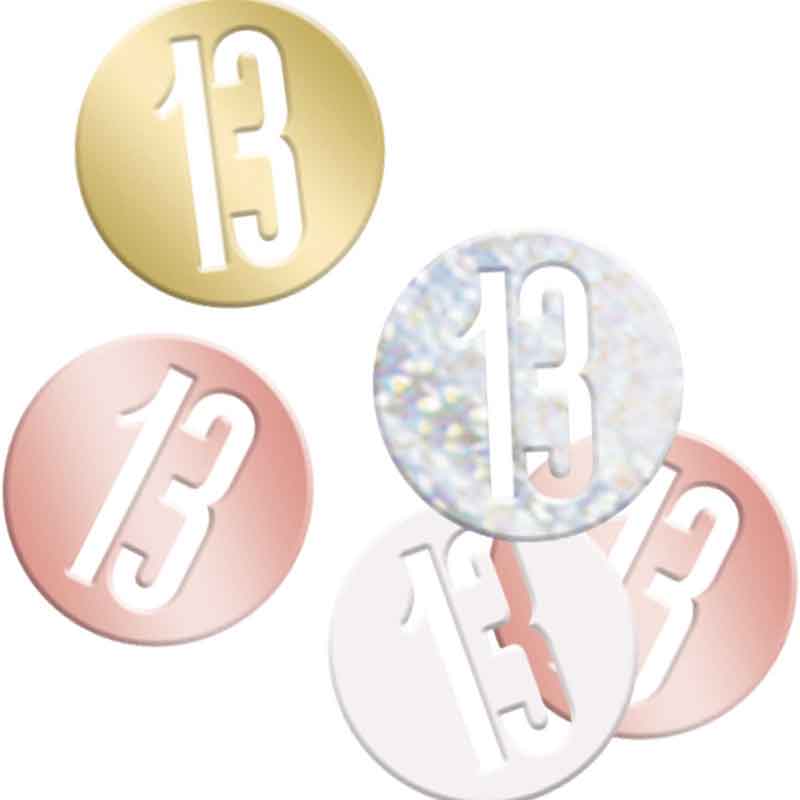 5oz GLITZ ROSE GOLD 13 CONFETTI