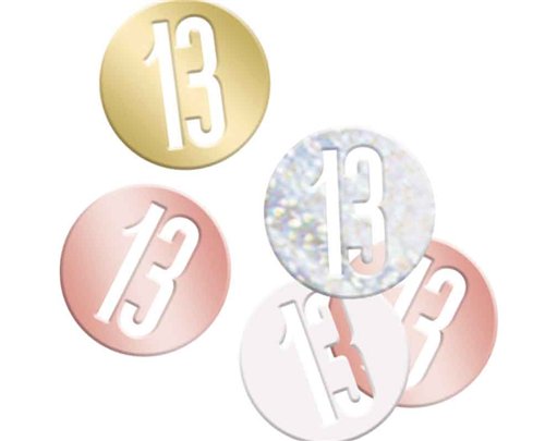 5oz GLITZ ROSE GOLD 13 CONFETTI