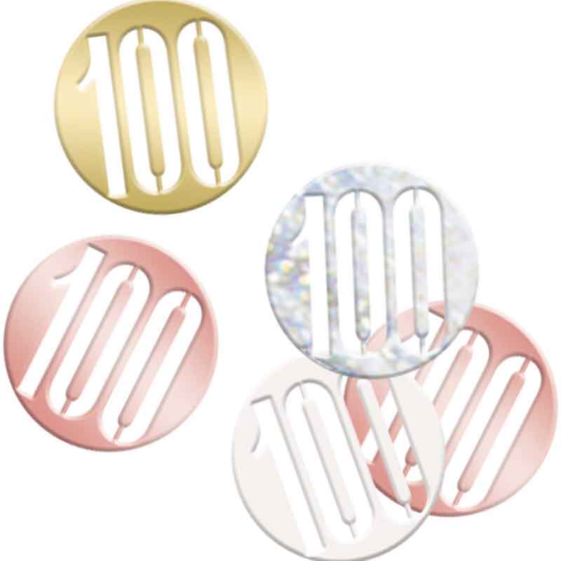 5oz GLITZ ROSE GOLD 100 CONFETTI