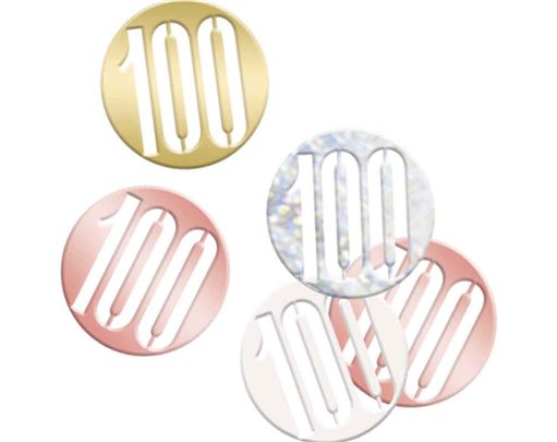 5oz GLITZ ROSE GOLD 100 CONFETTI
