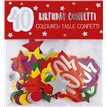 AGE 40 PAPER FOIL CONFETTI