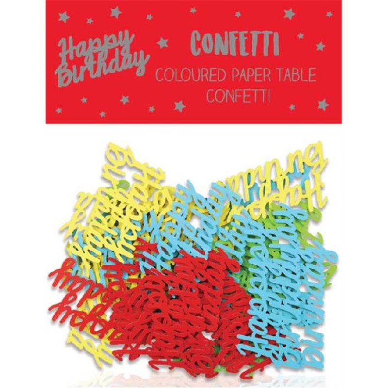 HAPPY BIRTHDAY PAPER CONFETTI