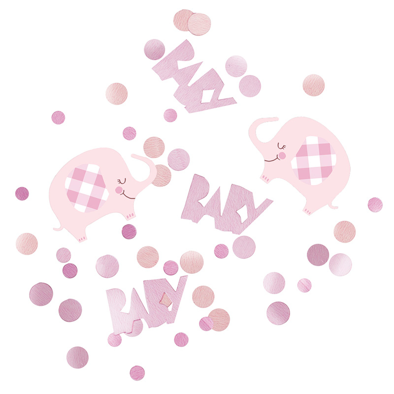 5oz PINK ELEPHANT CONFETTI