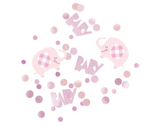 5oz PINK ELEPHANT CONFETTI