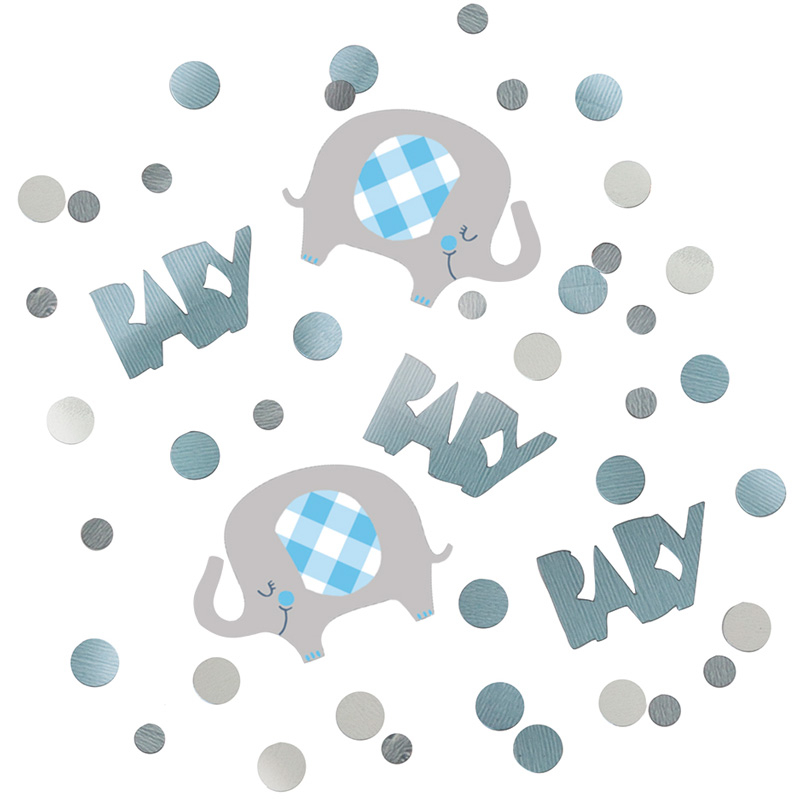 5oz BLUE ELEPHANT CONFETTI