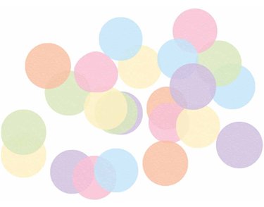 10g PASTEL PAPER CONFETTI