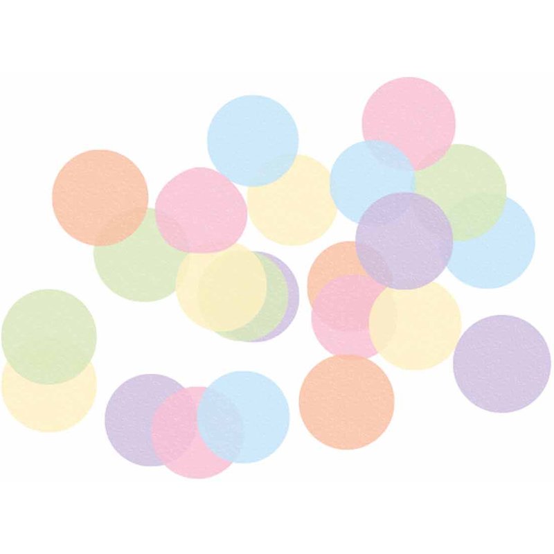 10g PASTEL PAPER CONFETTI