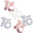 5oz GLITZ ROSE GOLD 16TH BIRTHDAY CONFETTI