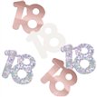 5oz GLITZ ROSE GOLD 18TH BIRTHDAY CONFETTI