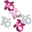 5oz GLITZ PINK 16TH BIRTHDAY CONFETTI