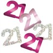 5oz GLITZ PINK 21ST BIRTHDAY CONFETTI