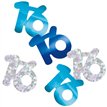 5oz GLITZ BLUE 16TH BIRTHDAY CONFETTI