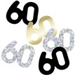5oz GLITZ BLACK 60TH BIRTHDAY CONFETTI