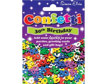 AGE 30 CONFETTI