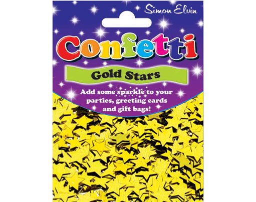 GOLD STARS CONFETTI