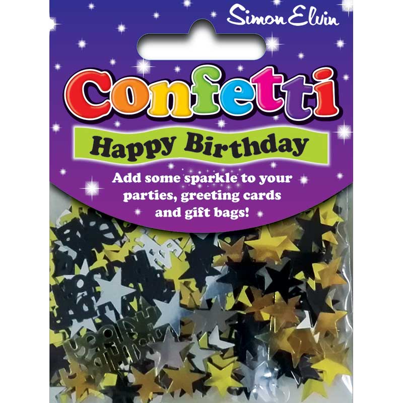 HAPPY BIRTHDAY CONFETTI