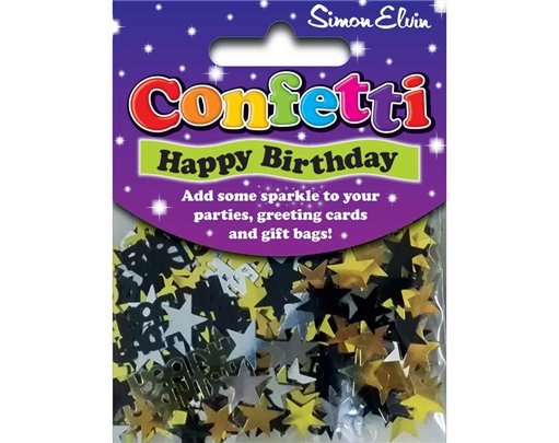 HAPPY BIRTHDAY CONFETTI