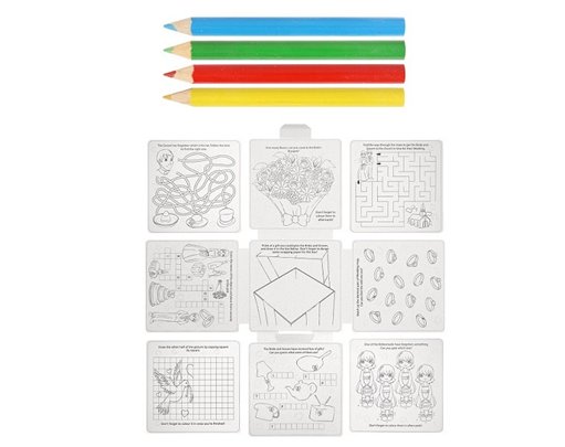 CHILDRENS WEDDING ACTIVITY PACK  36S