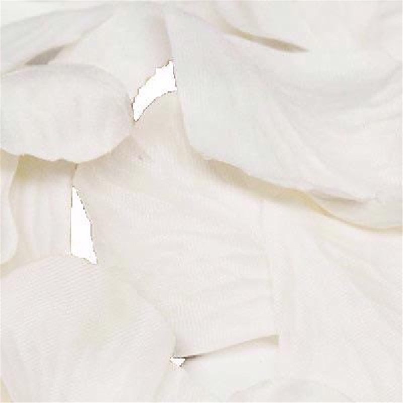 164PCS WHITE ROSE PETALS