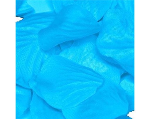 164PCS TURQUOISE ROSE PETALS