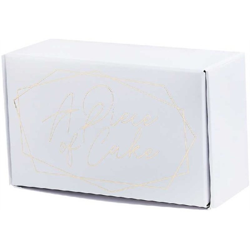10PC A PIECE OF CAKE BOX