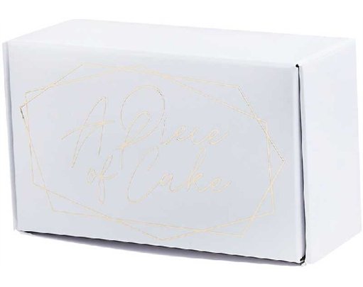 10PC A PIECE OF CAKE BOX