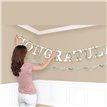 LOVE AND LEAVES COMBO LETTER BANNERS