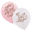 6PK 11in LOVE AND LEAVES BALLOONS