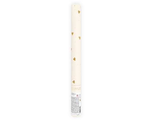 35cm HAND THROW CONFETTI WITH HEARTS 24S
