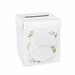 GEOMETRIC GREENERY POSTBOX AND LID