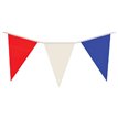 7M PVC RED WHITE & BLUE BUNTING