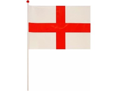 (50) PVC ST GEORGE HAND FLAG