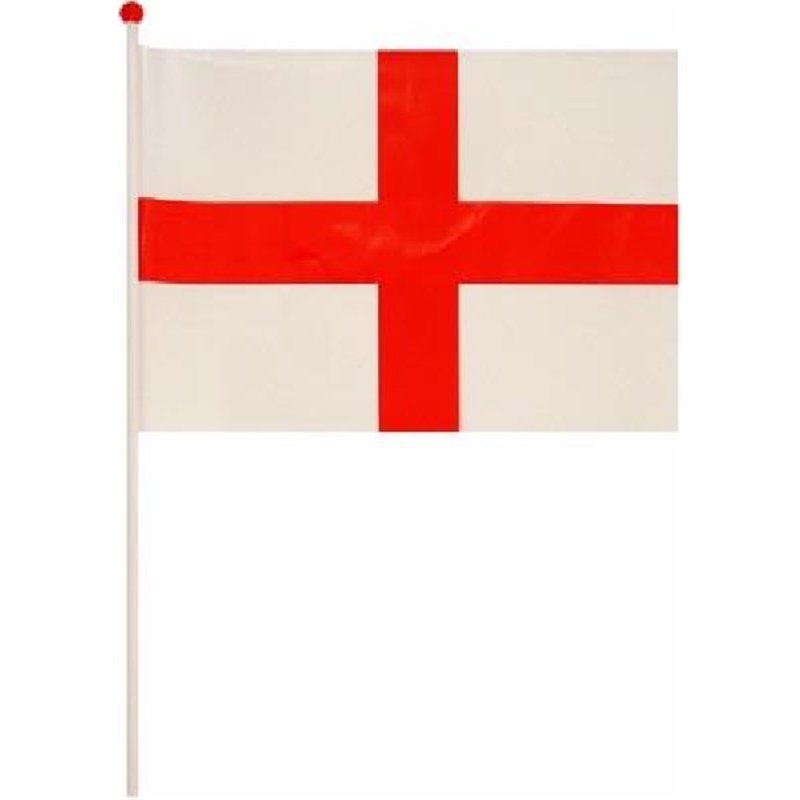 (50) PVC ST GEORGE HAND FLAG
