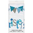 54X84IN BLUE CHRISTENING TABLE COVER