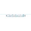 7FT BLUE CHRISTENING BANNER