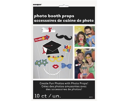 10PC GRADUATION PHOTO PROPS