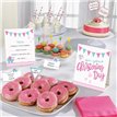 12PC CHRISTENING PINK BUFFET KIT
