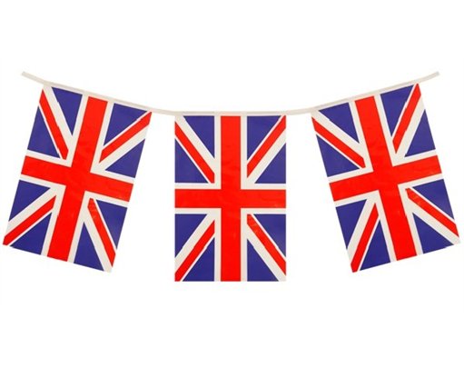 10M UNION JACK BUNTING