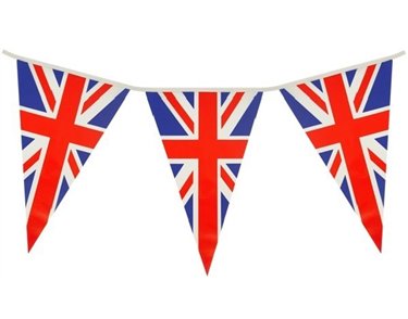 7M UNION JACK PENNANT BUNTING