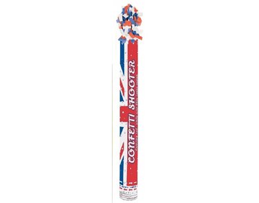 50CM UNION JACK PAPER CONFETTI SHOOTER  12S