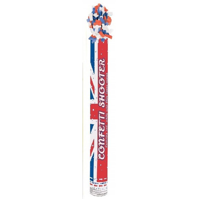 50CM UNION JACK PAPER CONFETTI SHOOTER  12S