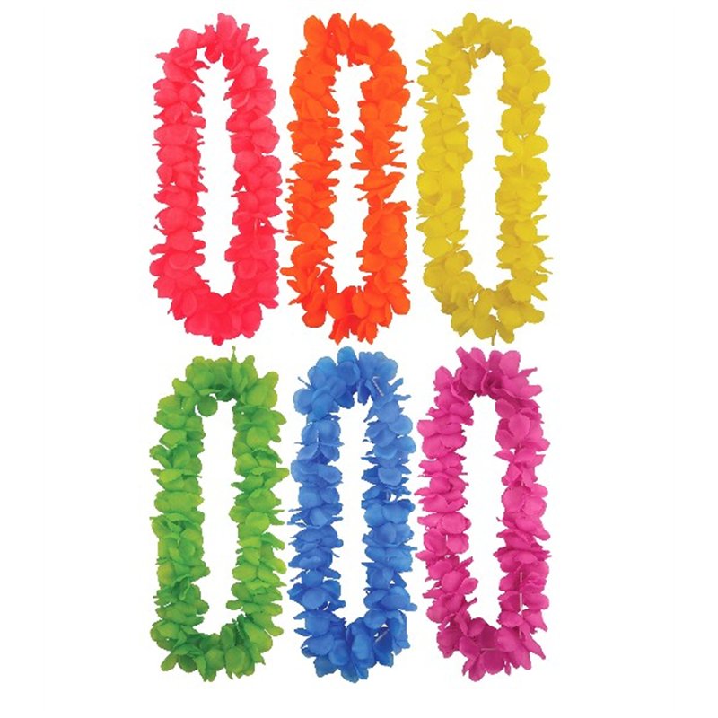 100CM ASST COLOURS HULA LEI