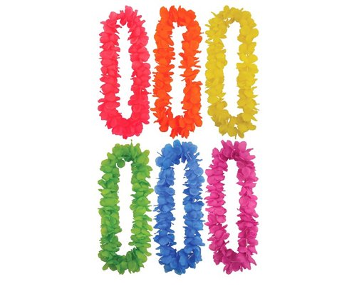 100CM ASST COLOURS HULA LEI