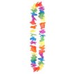 100CM PETAL HULA LEI MULTICOLOUR