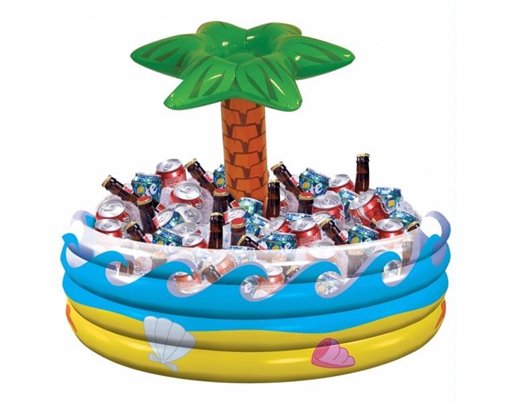 PALM TREE INFLATABLE COOLER