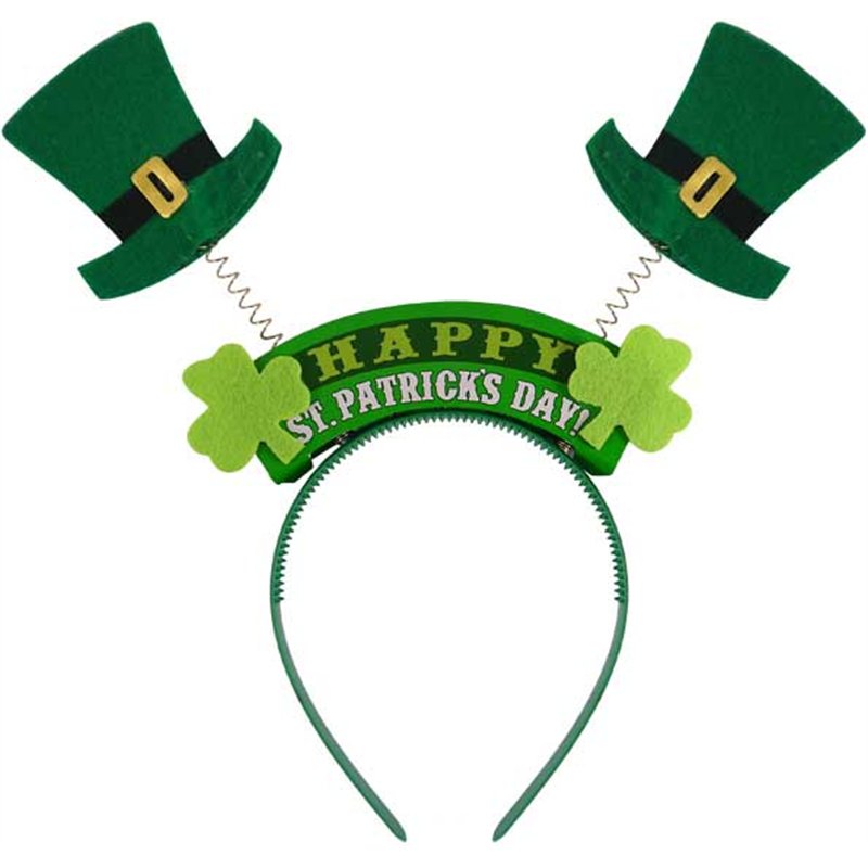 ST PATS DAY WIGGLY HEADBAND