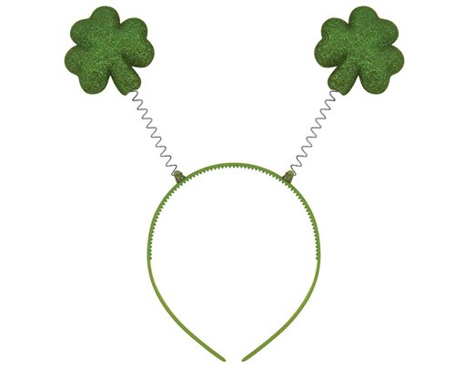 CLOVER LEAF WIGGLY HEADBAND