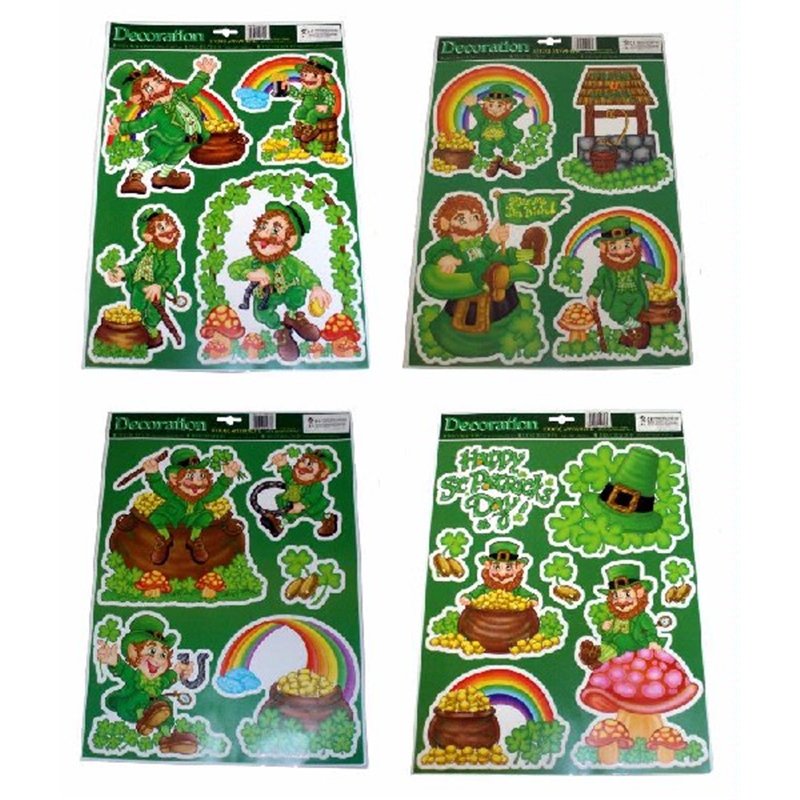 4ASST ST.PATS DAY STICKERS