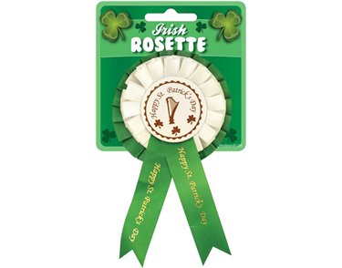 ST PATRICKS DAY ROSETTE